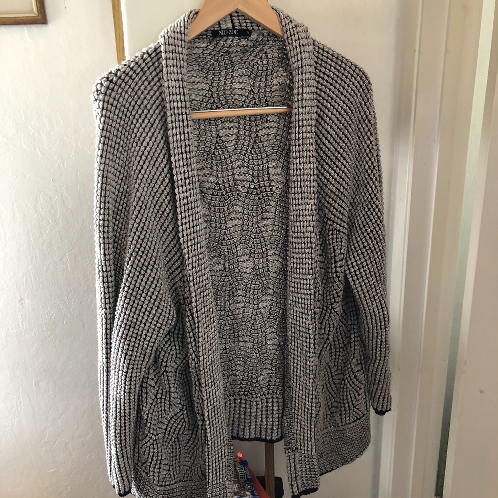 NIC+ZOE – Mix Stitched Cardigan